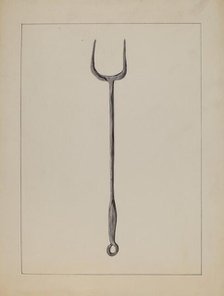 Fork, 1935/1942. Creator: Benjamin Resnick.
