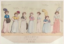 Hearts for the Year 1800, April 20, 1800., April 20, 1800. Creator: Thomas Rowlandson.