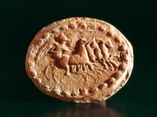 Quadriga, Kerkouane, Tunisia, 3rd century BC. Artist: Unknown