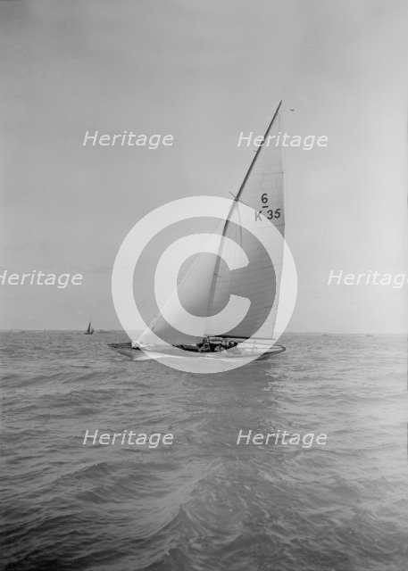 The 6 Metre 'Bathsheba', 1933. Creator: Kirk & Sons of Cowes.