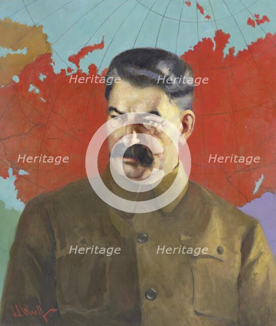 Joseph Stalin, 1937. Creator: Samuel Johnson Woolf.