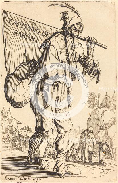 Captain of the Barons, c. 1622. Creator: Jacques Callot.