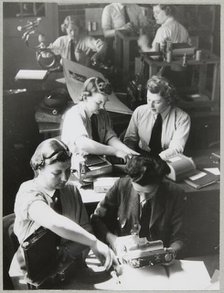 Royal Air Force No. 2 School of Photography, Palatine Road, Blackpool, 1942-1943. Creator: Barnet Saidman.