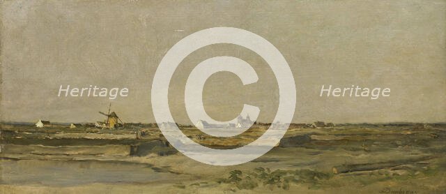 Landscape, 1840-1878. Creator: Charles Francois Daubigny.