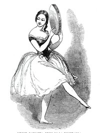 Mdlle. Carlotta Grisi in La Smeralda, 1844. Creator: Unknown.