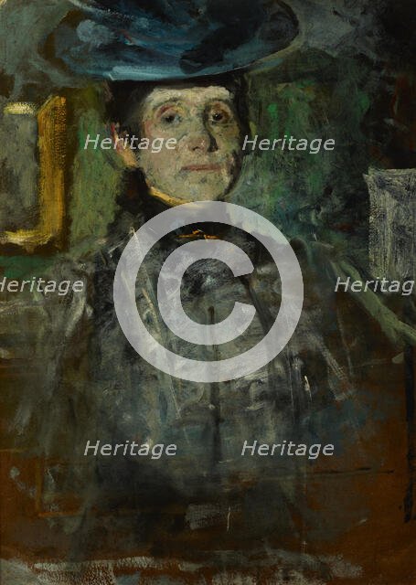 Self-Portrait, c1908. Creator: Olga Boznanska.