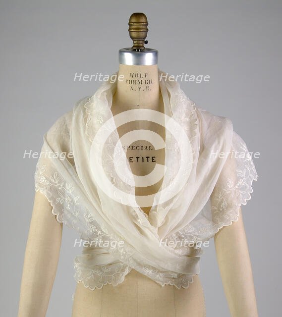Fichu, French, ca. 1793. Creator: Unknown.