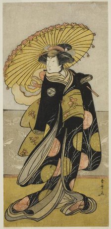 The Actor Segawa Kikunojo III in an Unidentified Role, Japan, early 1780s. Creator: Shunsho.