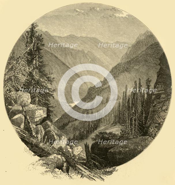 'Giant's Gap', 1874. Creator: Thomas Moran.