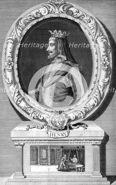 Henry IV, King of England.Artist: J Smith