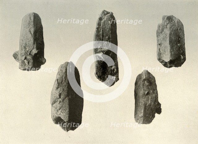 'Feldspar Crystals from Summit of Mount Erebus (Natural Size)', 1909. Artist: Unknown.