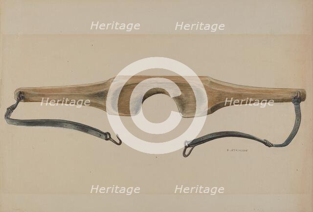 Economy Shoulder Yoke, c. 1937. Creator: Ralph Atkinson.