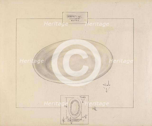 Plate, 1935/1942. Creator: Joseph Sudek.