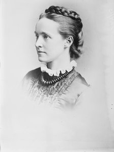 Mrs. Millicent Fawcett, portrait bust, 1913. Creator: Bain News Service.
