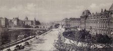 Le quai Pelletier et l'Hôtel de Ville (vue prise du quai de la Grève), 4ème arrondiss...c1845-1885. Creators: Frederic Martens, Goupil and Co.