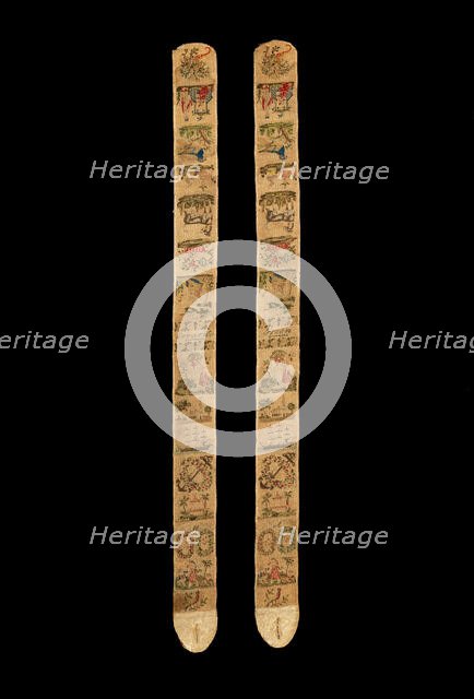 Suspenders, Portuguese, 1840-49. Creator: Unknown.