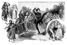 "The House that Jack Built" at the Opéra Comique..., 1895. Creators: George Meisenbach, Raymond Potter.