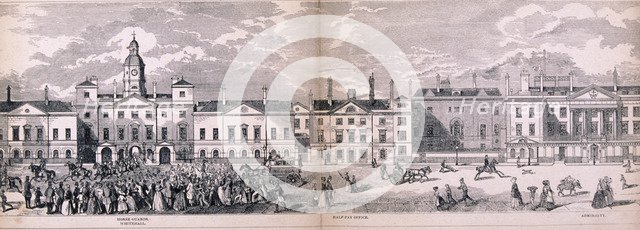 Panorama of London, 1849. Artist: George C Leighton