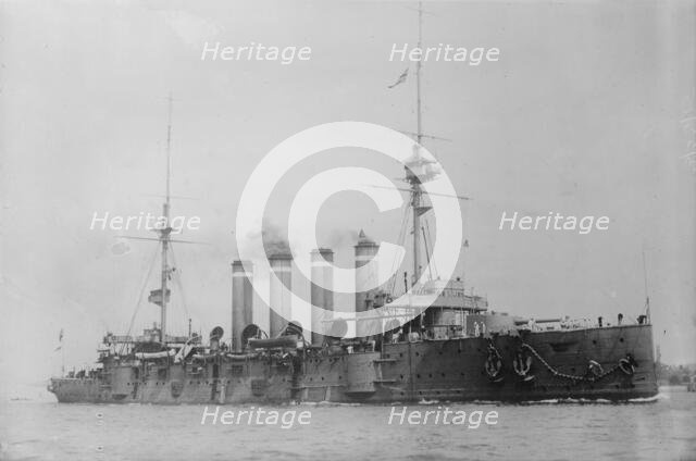 HMS Euryalus, between c1910 and c1915. Creator: Bain News Service.