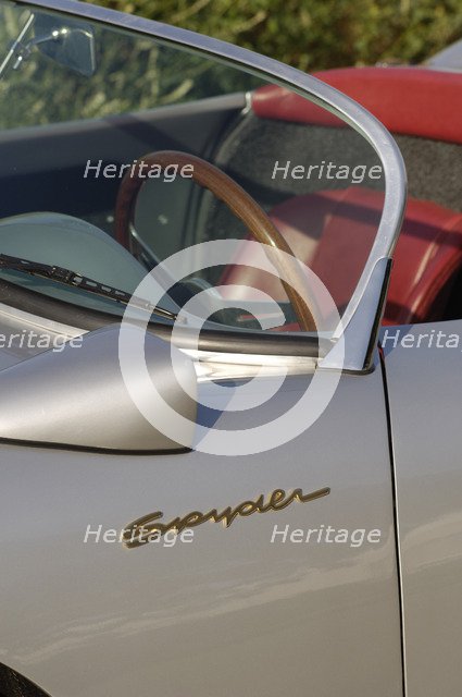 1956 Porsche Spyder - James Dean replica. Artist: Simon Clay.