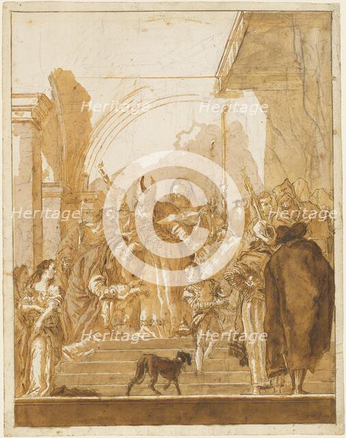 The Presentation in the Temple, 1785/1795. Creator: Giovanni Battista Tiepolo.