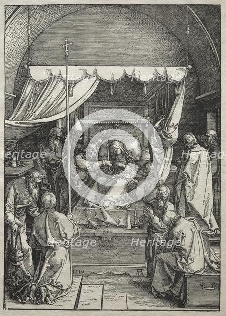 Life of the Virgin: The Death of the Virgin, 1504-1505. Creator: Albrecht Dürer (German, 1471-1528).