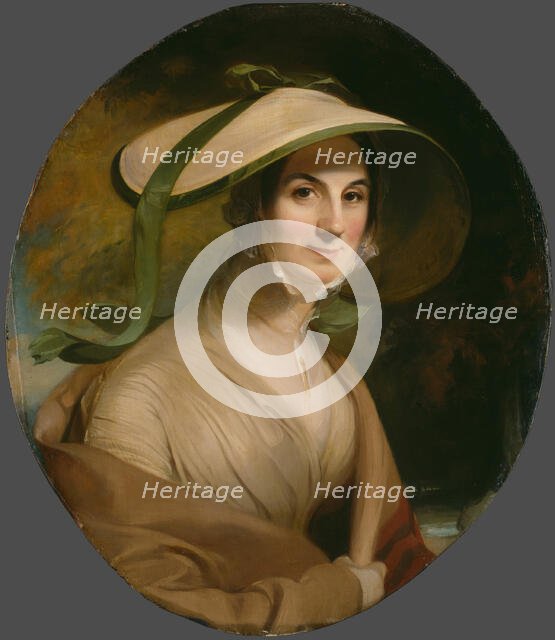 Mrs. George Lingen, 1842. Creator: Thomas Sully.
