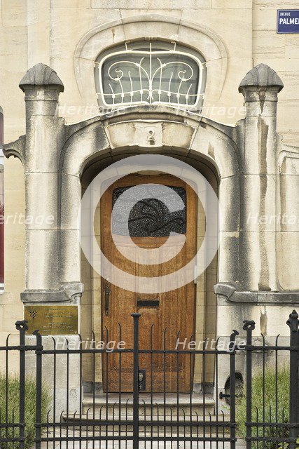 Hotel van Eetvelde, 2 Av. Palmerston, Brussels, Belgium, (1898), c2014-2017. Artist: Alan John Ainsworth.