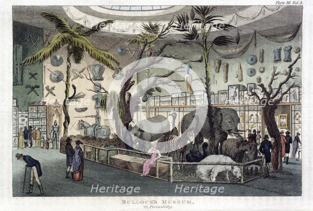 'Bullock's Museum, 22, Piccadilly', London, 1809-1829. Creator: Unknown.