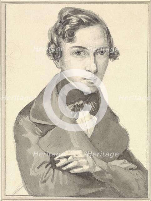 Self -portrait of Pieter Alardus Haaxman, 1834-1887. Creator: Pieter Haaxman.