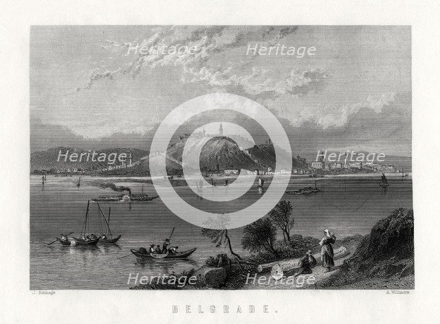 'Belgrade', 1883. Artist: A Willmore