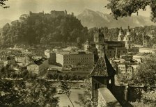 Salzburg from the Kapuzinerberg, Austria, c1935.  Creator: Unknown.