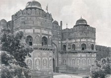 'Agra. The Delhi Gate of the Fort', c1910. Creator: Unknown.