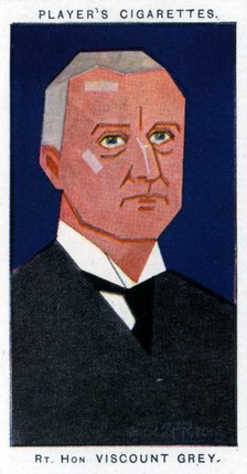 Edward Grey, 1st Viscount Grey of Fallodon, British politician, 1926.Artist: Alick P F Ritchie