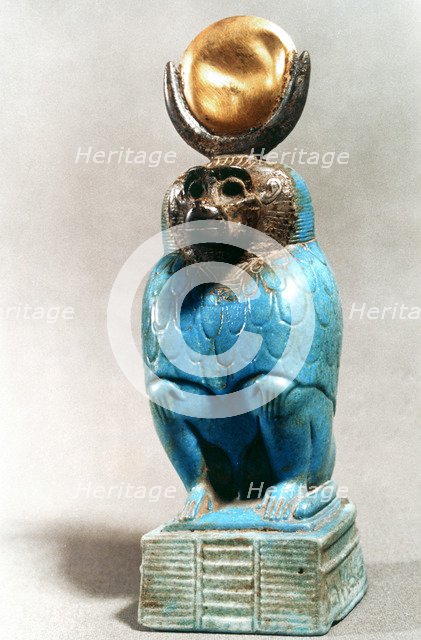 Statue of the Ancient Egyptian god Thoth in baboon form. Artist: Unknown