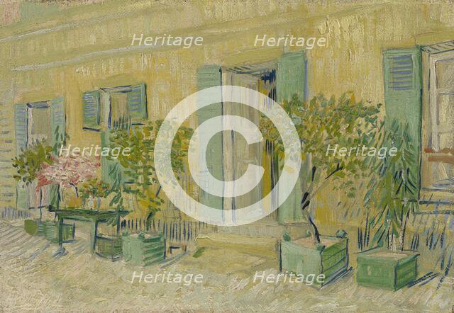 Exterior of a Restaurant in Asnières, 1887. Creator: Gogh, Vincent, van (1853-1890).