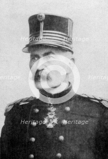 Gerard Leman, Belgian general and defender of Liege, 5-16 August 1914 (1926).Artist: Hennebert