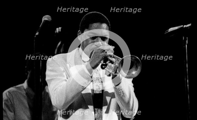 Wynton Marsalis, Capital Jazz, Royal Festival Hall, London, July 1988. Artist: Brian O'Connor.
