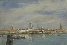 The Grand Canal, Venice, 1895. Creator: Boudin, Eugène-Louis (1824-1898).