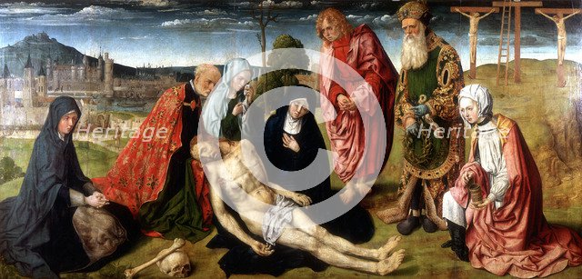 'Pieta of Saint-Germain-des-Pres', c1500. Artist: Anon