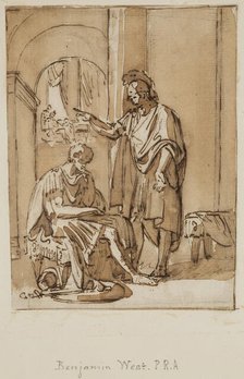 Study for Classical Subject, between 18th and 19th century. Creator: Benjamin West.