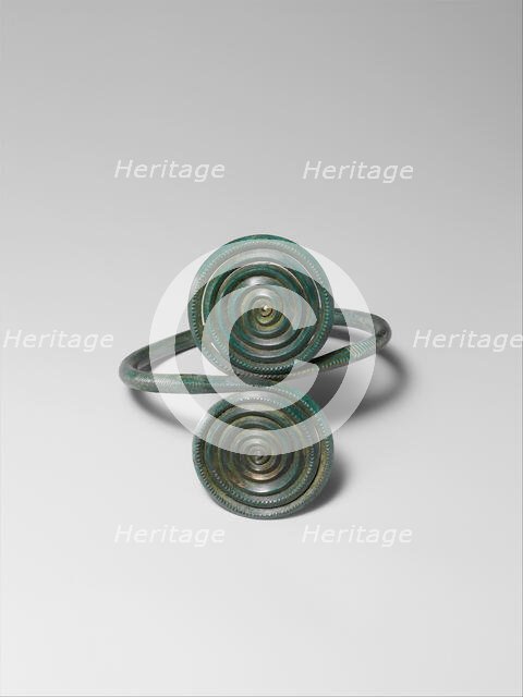 Armband with Spirals, European Bronze Age, 14th-12th century B.C. Creator: Unknown.