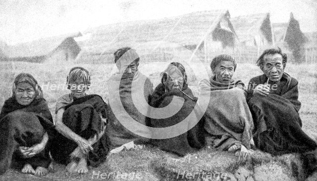 Elderly Naga, Assam, India, 1922.Artist: D Macintyre