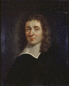 Portrait of Antoine Furetière (1619-1688), c. 1660. Creator: Anonymous.