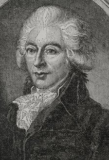 Armand Gensonné, (1758-1793), French politician and deputy of the Convention, 1876.  Creator: Unknown.