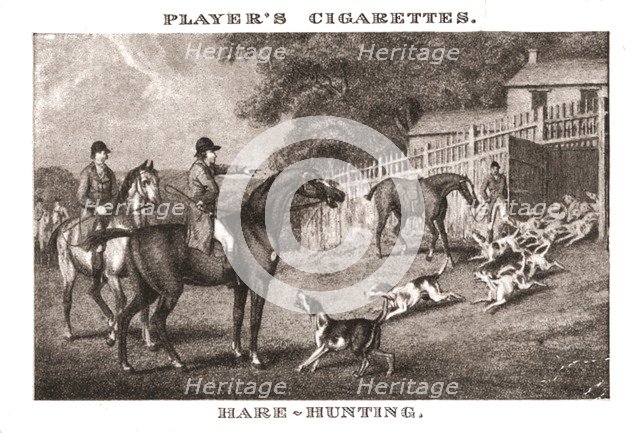 'Hare-Hunting', (1924). Creator: Unknown.