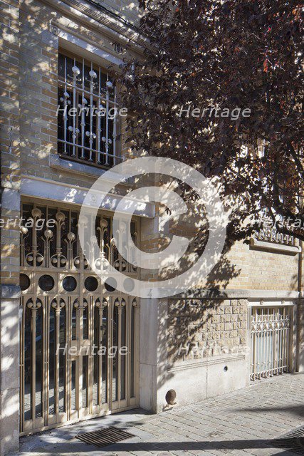 Maison-Atelier Geo Bernier, 4 Rue de la Reforme, Brussels, Belgium, (1902), c2014-c2017. Artist: Alan John Ainsworth.