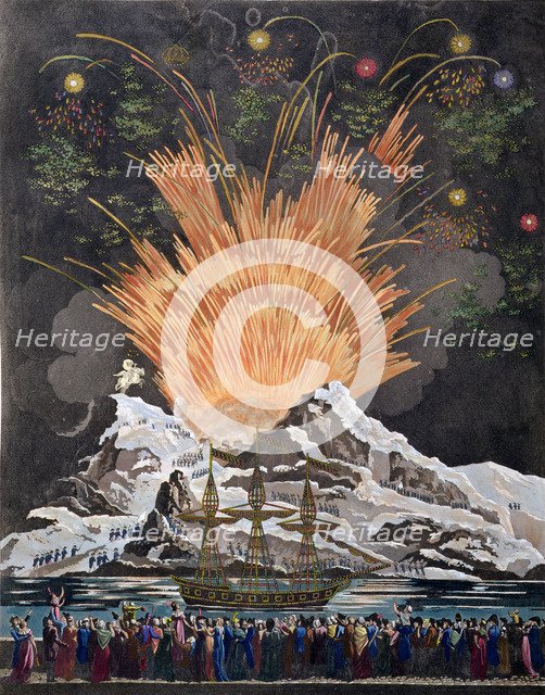 'Sacred Festival and Coronation of their Imperial Majesties', Paris, 1804 (1806). Artist: Unknown