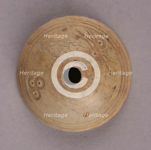 Spindle Whorl, Iran, 9th-10th century. Creator: Unknown.
