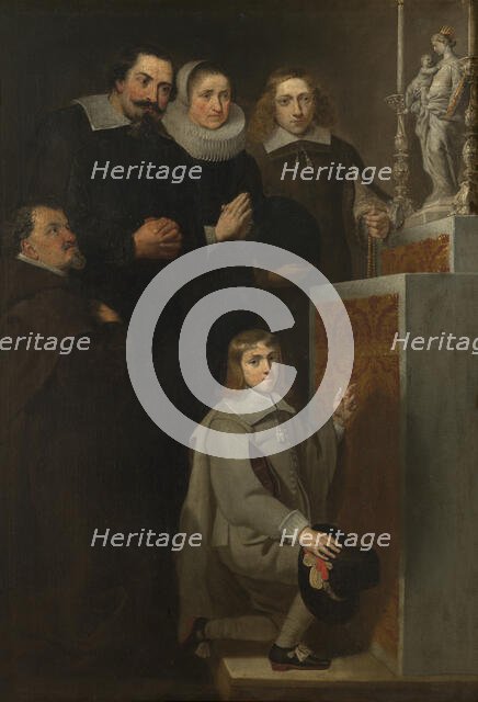 Vow to Mary, 17th century. Creator: Anon.